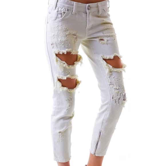 One Teaspoon Denim - One Teaspoon Jeans - Trashed Free Birds